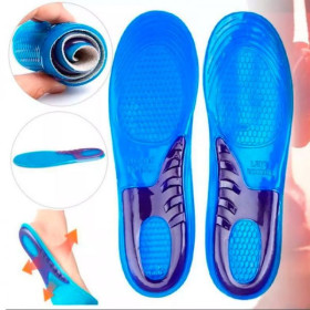 👟🦶 Plantillas Deportivas Ortopédicas de Gel Silicona con Amortiguación 💪