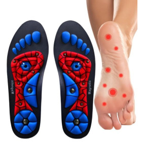 🦶✨ Plantillas de acupresión cómodas y resistentes 💪