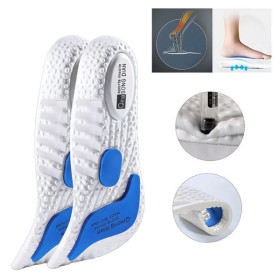 👟✨ Plantillas Deportivas Suaves Elásticas con Arco 🦶💪