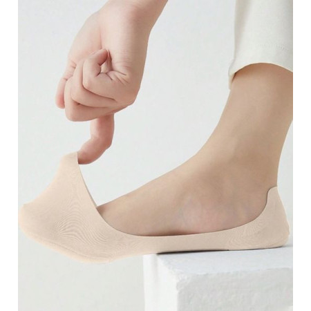 🧦✨ Calcetines Invisibles Beige Natural 😌 Invisible, Cómodo y Sofisticado ☁️ Suave y Acolchonado